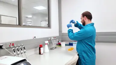 Matrixbasierte DNA-Extraktion für gezieltes Next-Generation-Sequencing an dekontaminierten Sputumproben