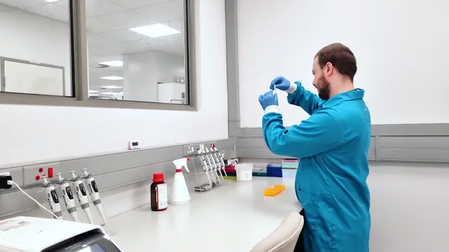Matrixbasierte DNA-Extraktion für gezieltes Next-Generation-Sequencing an dekontaminierten Sputumproben