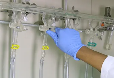 Schlenk Line Setup for Inert Atmospheres