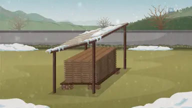 Wood Drying for Stronger Construction